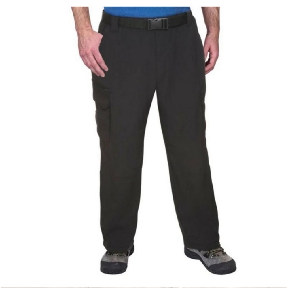 The American Outdoorsman Men's Durable Ripstop Fleeced Lined Pants w/ Belt 010.